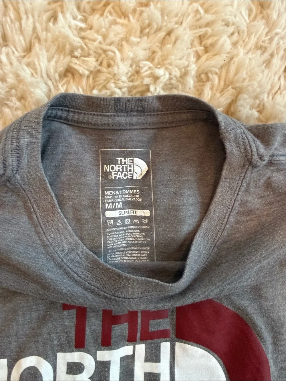 North Face t shirt Men’s size medium slim